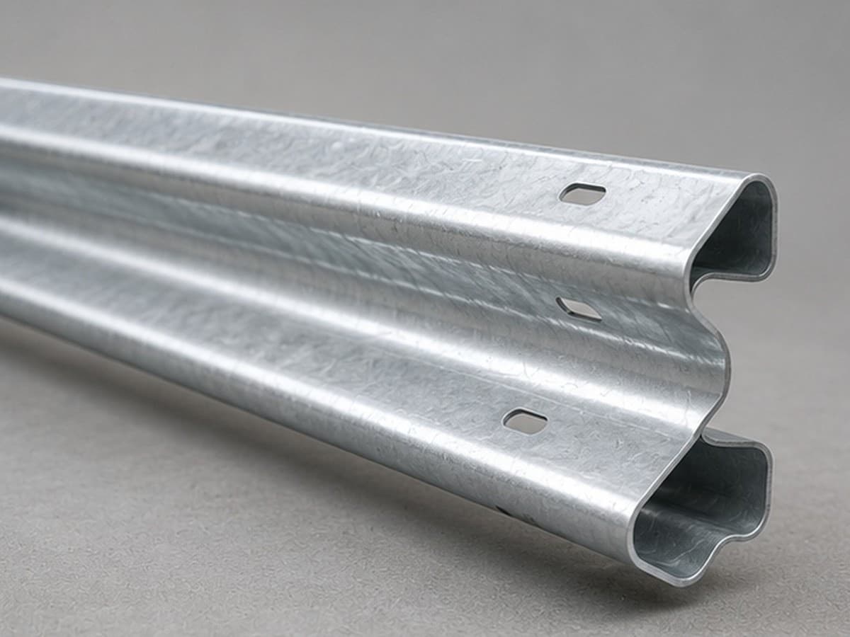 Metal Beam Crash Barrier